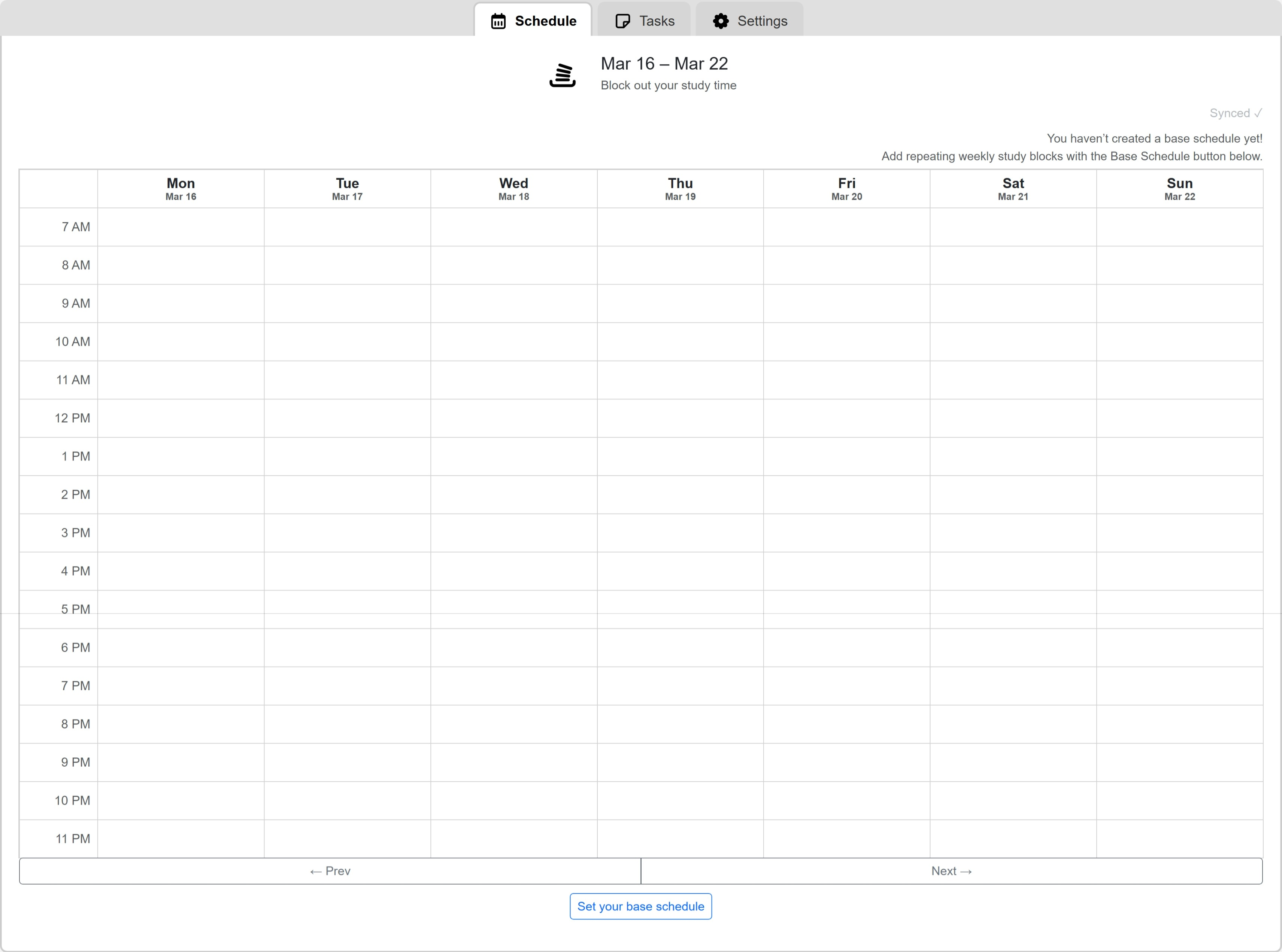 STACK app screenshot